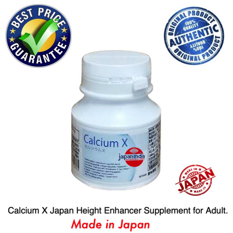 Calcium X Japan Height Enhancer Supplement for Adult. Shopee