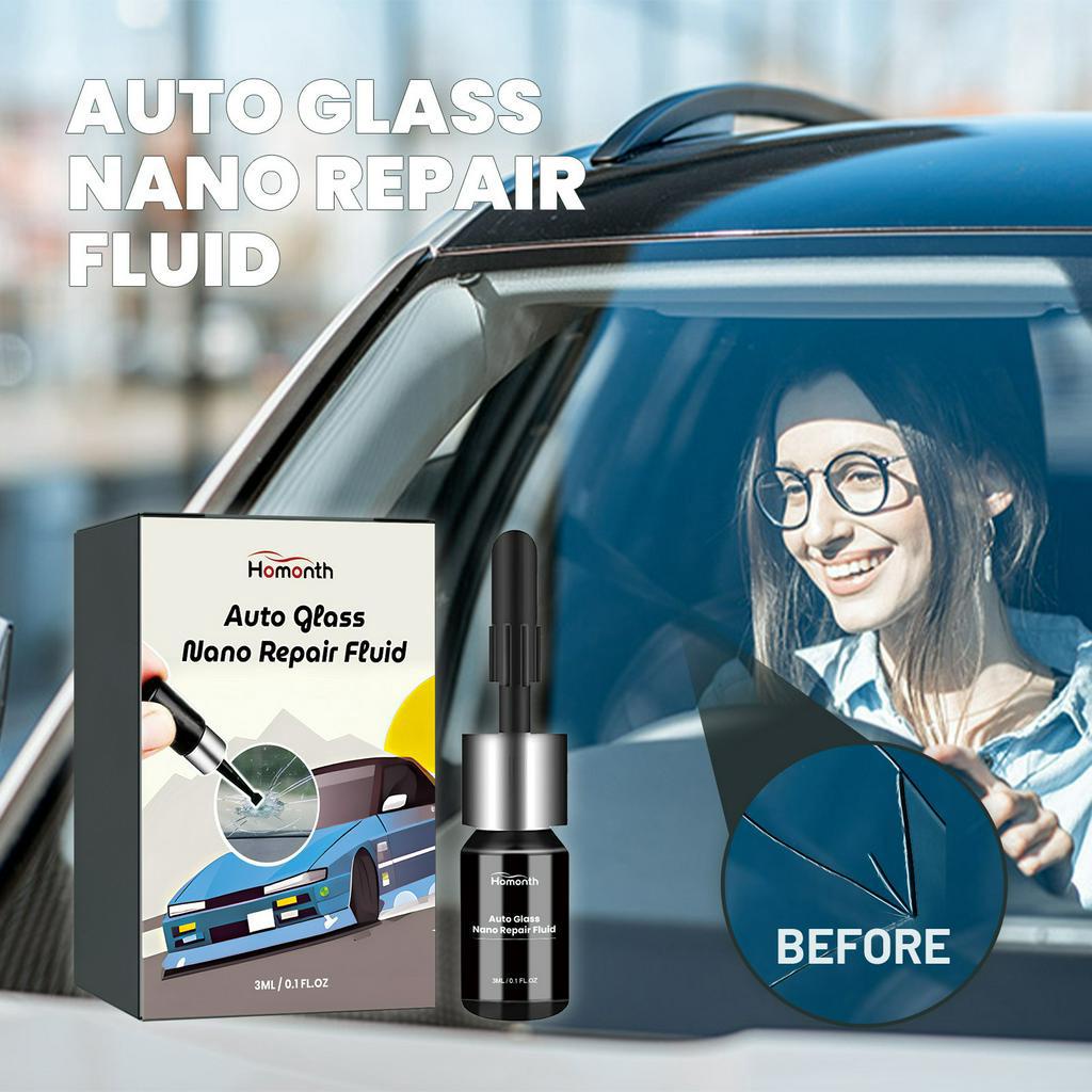 Homonth Automotive Glass Nano Repair Fluid Quick Repair Adhesive For ...