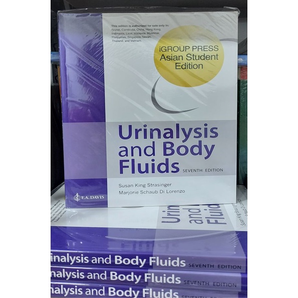 Urinalysis and Body Fluids 7th Edition by Strasinger, C2021 | Shopee ...
