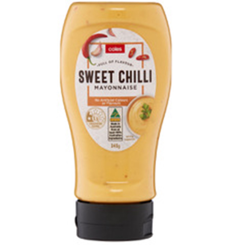 Coles Sweet Chilli Mayonnaise 340g Shopee Philippines