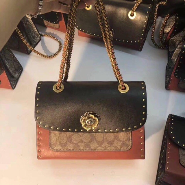 Vintage Coach Chain Sling Bag Shopee Philippines