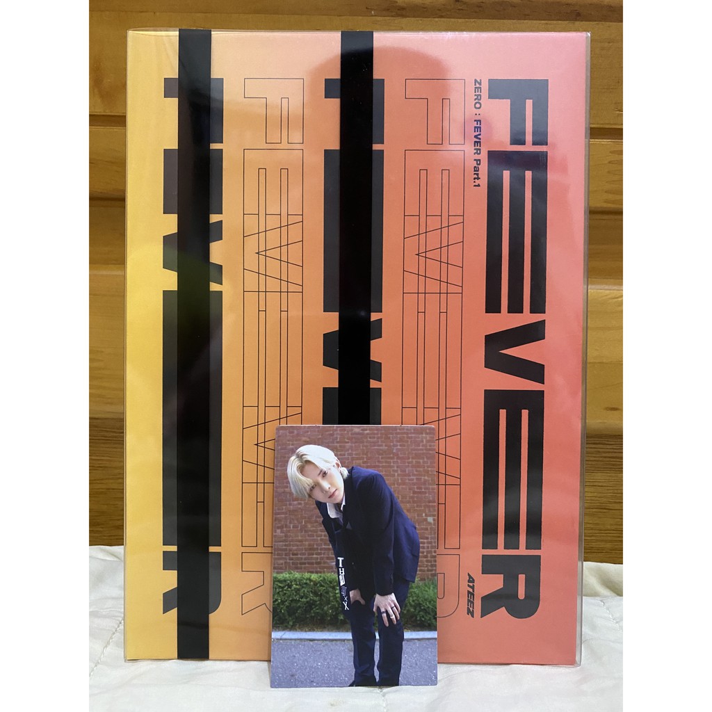Ateez - FEVER Part.1 INCEPTION ver. (FULLSET With Yeosang PC) | Shopee ...
