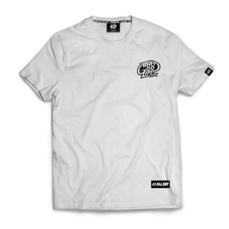 GOODLIFE EMBRO WHITE T SHIRT Shopee Philippines