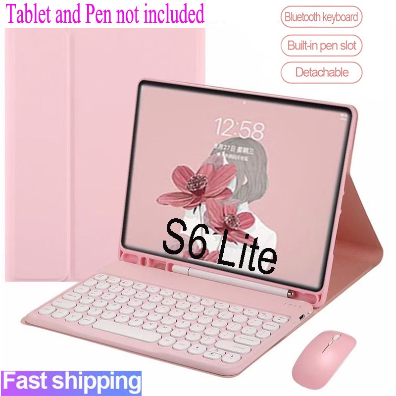 Keyboard Case For Samsung Galaxy Tab S6 Lite 10.4 SMP610 SMP615 SM
