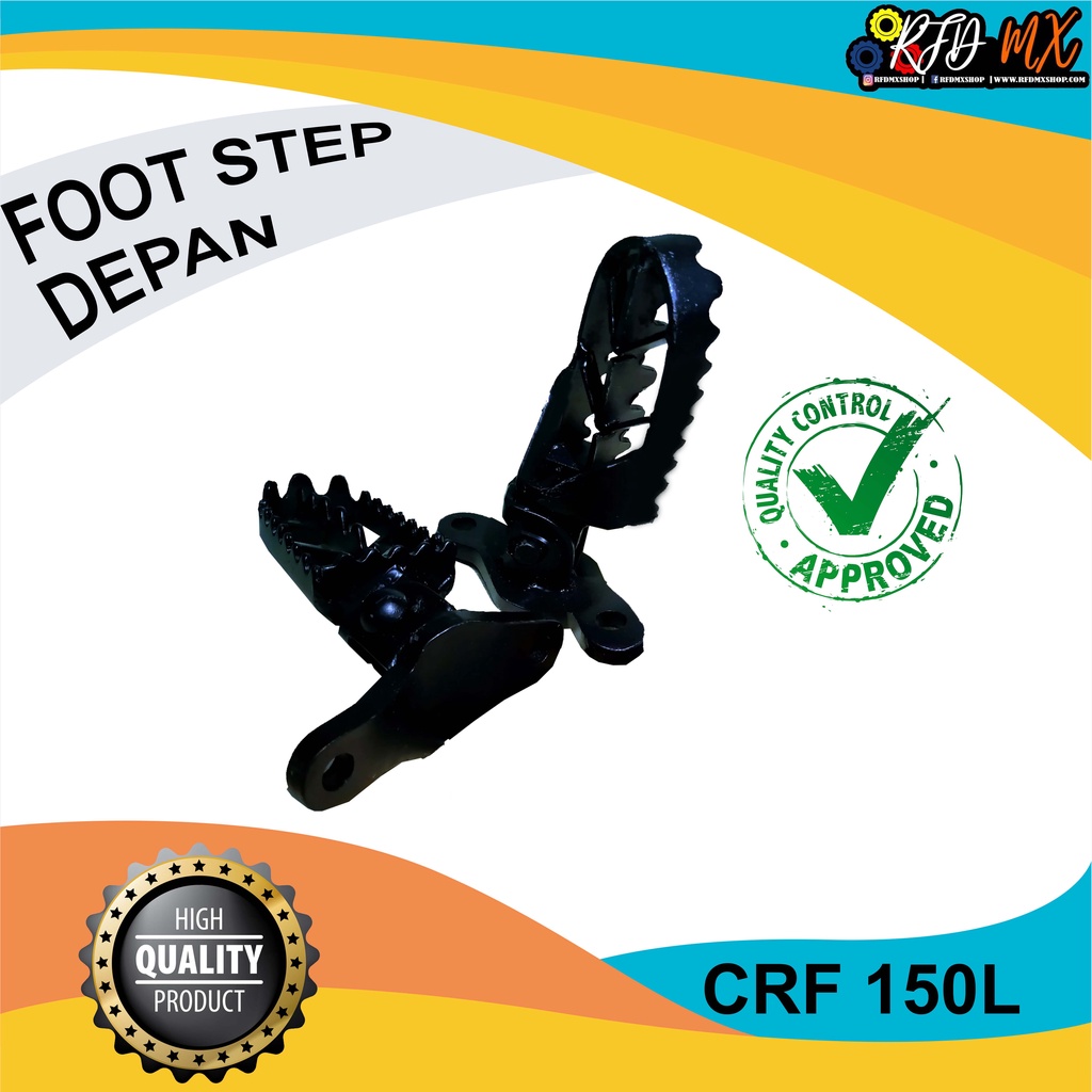 Front step CRF Wide / CRF Wide Leg step / CRF Front foot step | Shopee ...