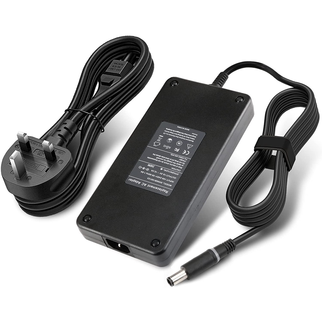 240W 19.5V 12.3A AC Laptop Adapter Alienware Charger for Dell Alienware ...