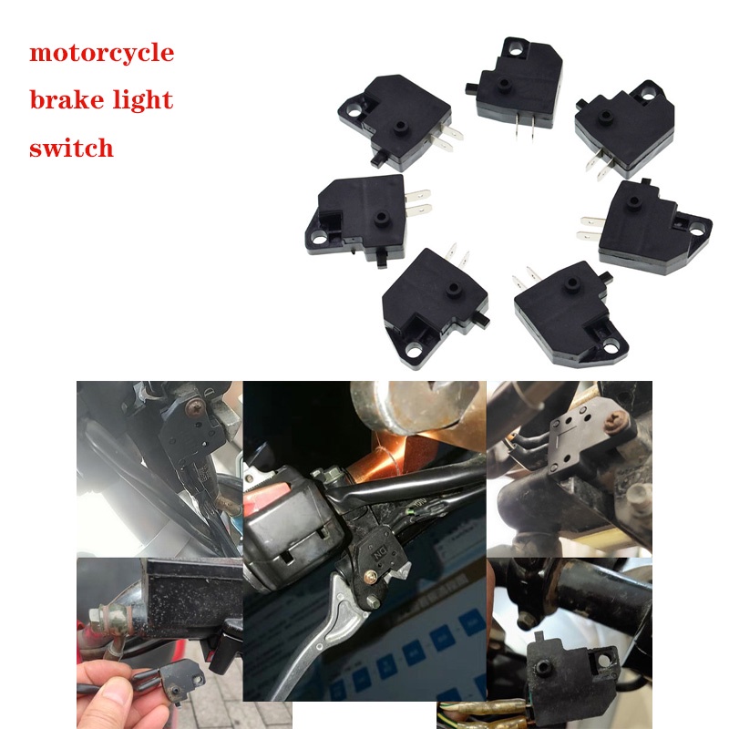 5pcs Motorcycle Brake Light Switch Scooter Brake Pump Left And Right Disc Brake Switch 0427