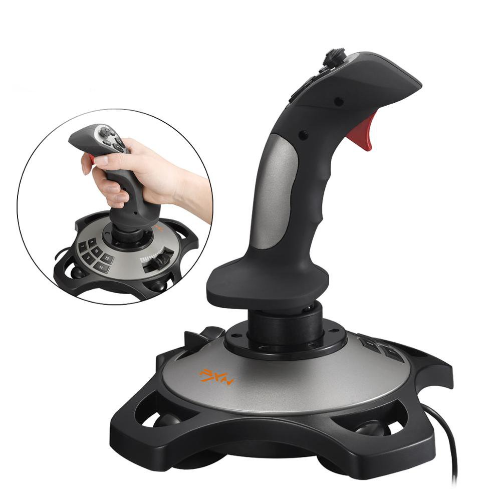 【In stock】PXN 2113 Flight Stick Joystick Controller For PC 4 Axles ...