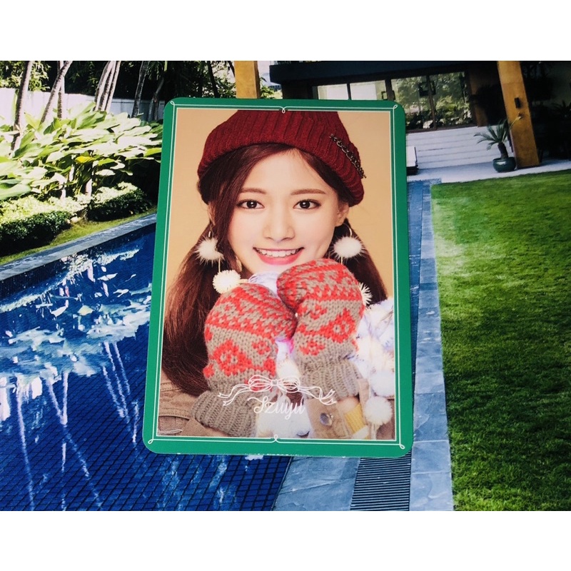 TWICE Tzuyu Official Merry & Happy Album Photocard | Shopee Philippines