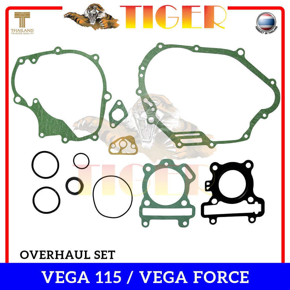 TIGER VEGA 115, VEGA FORCE Complete Engine Overhauling Gasket Set (100