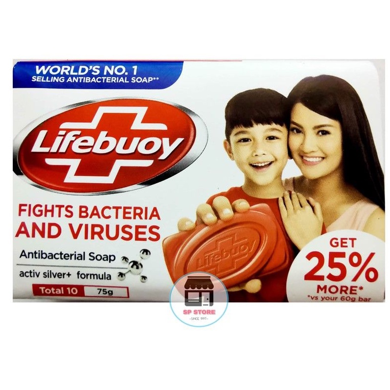 Lifebuoy Antibacterial Soap 75g Shopee Philippines