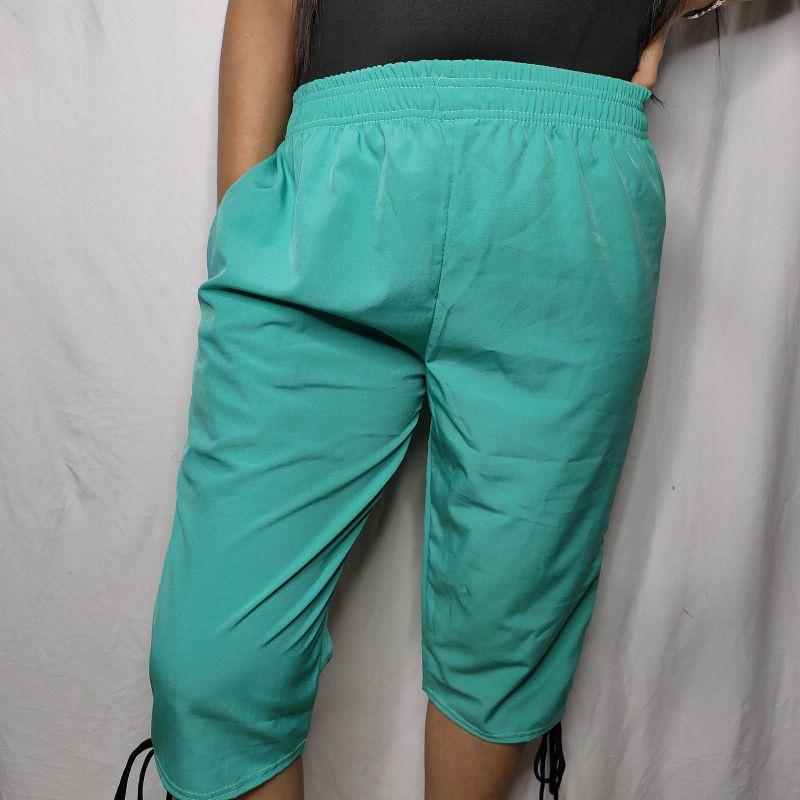 Taslon capri pants deals