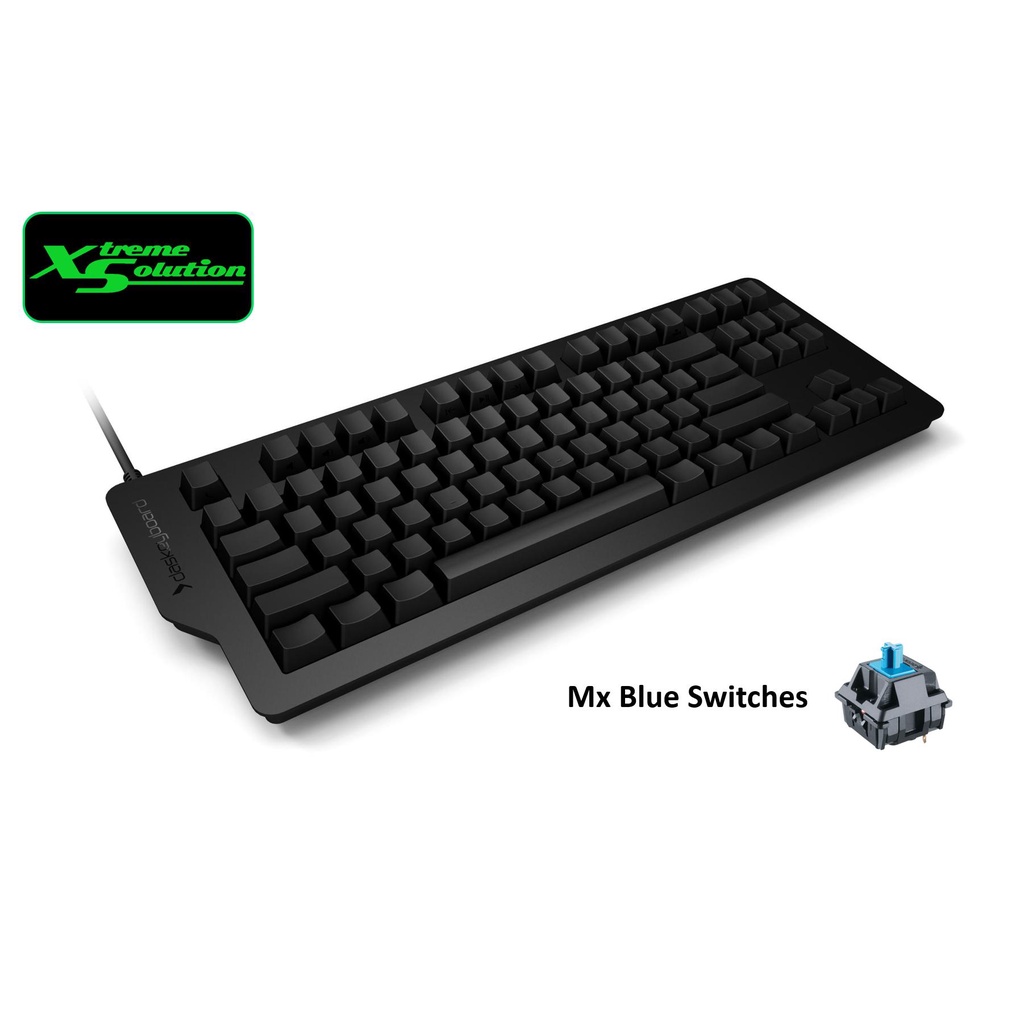 DAS Keyboard 4C Ultimate Tenkeyless Mechanical Keyboard (Mx Blue / Mx