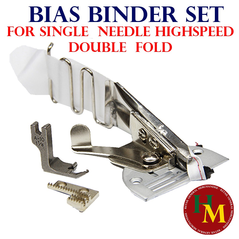 Bias Binder / Folder Complete Set For Single Needle Highspeed (Double ...