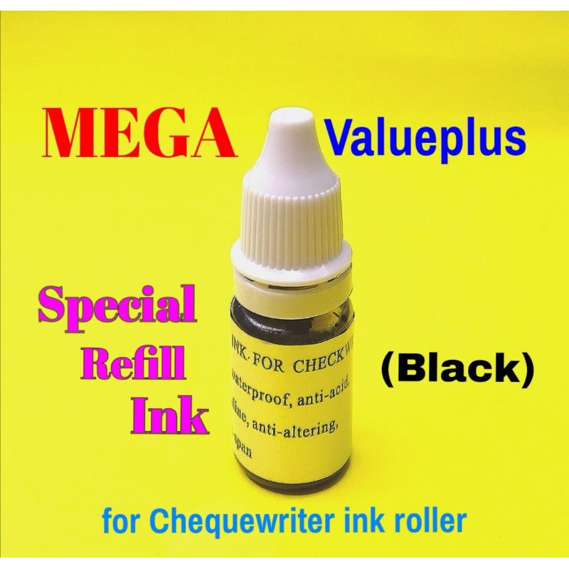 CHECKWRITER REFILL INK OIL / CHEQUE WRITER INK OIL | Shopee Philippines