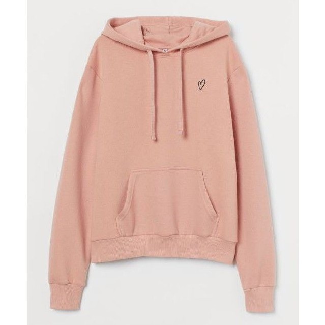 Brandnew H&M divided pink heart hoodie Shopee Philippines