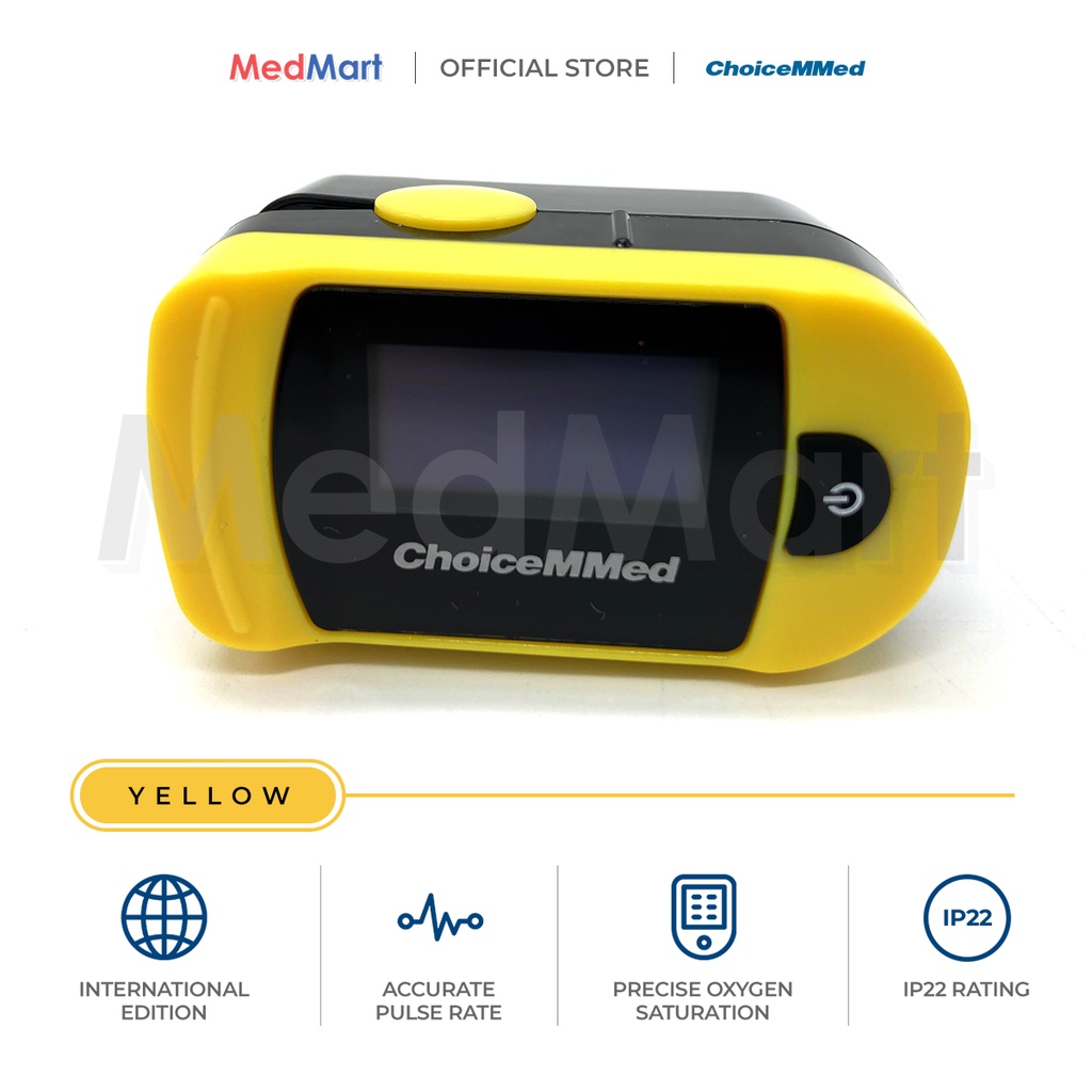 Choicemmed Pulse Oximeter All Variants (International Editions) Shopee Philippines