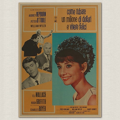 Retro Poster Vintage Retro Kraft Paper Antique Poster wall posters Home ...
