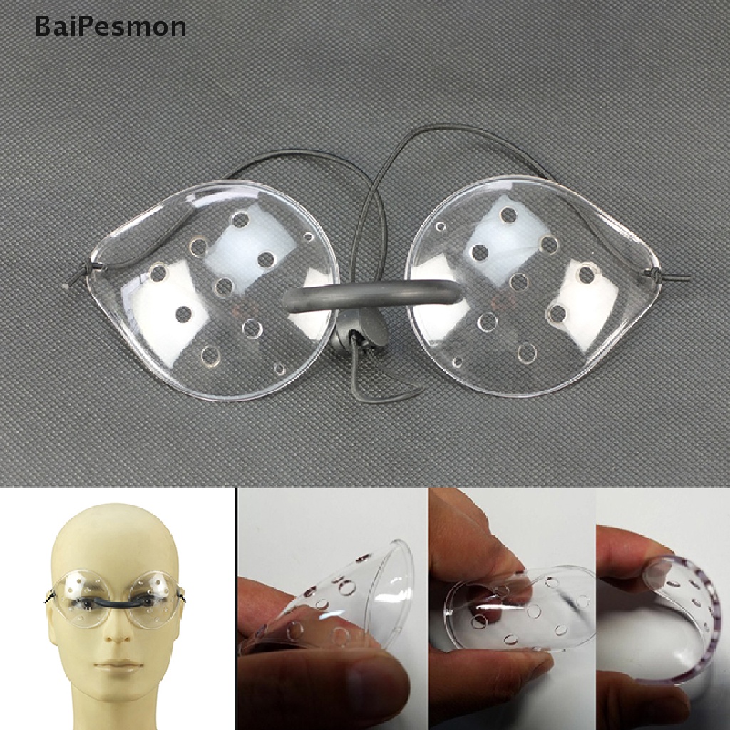 [BaiPesmon] 1Pcs Plastic Ventilated Clear Eye Shield Eye With 9 Holes ...