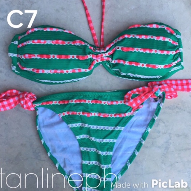 Green & Pink Bikini Shopee Philippines