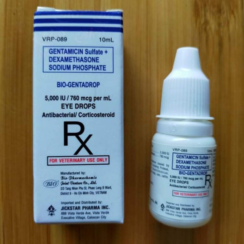 Available BIO-GENTADROP Eye Drops Dogs 10 ml | Shopee Philippines