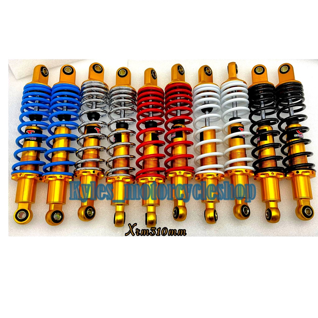 HVD Shock 310mm gold body for xrm/wave/smash/shogun | Shopee Philippines