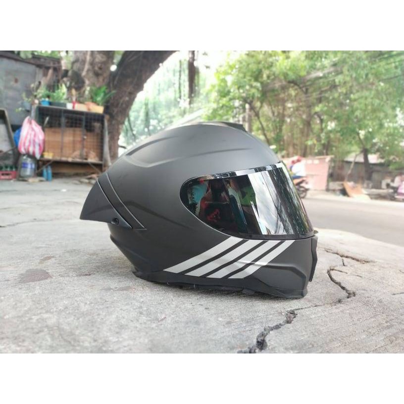 SHIFTER R2 MONO design Version 2 helmet full face dual visor free clear