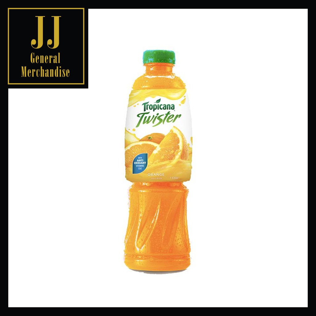 Tropicana Twister Orange Juice Drink 1 Liter Shopee Philippines 2470