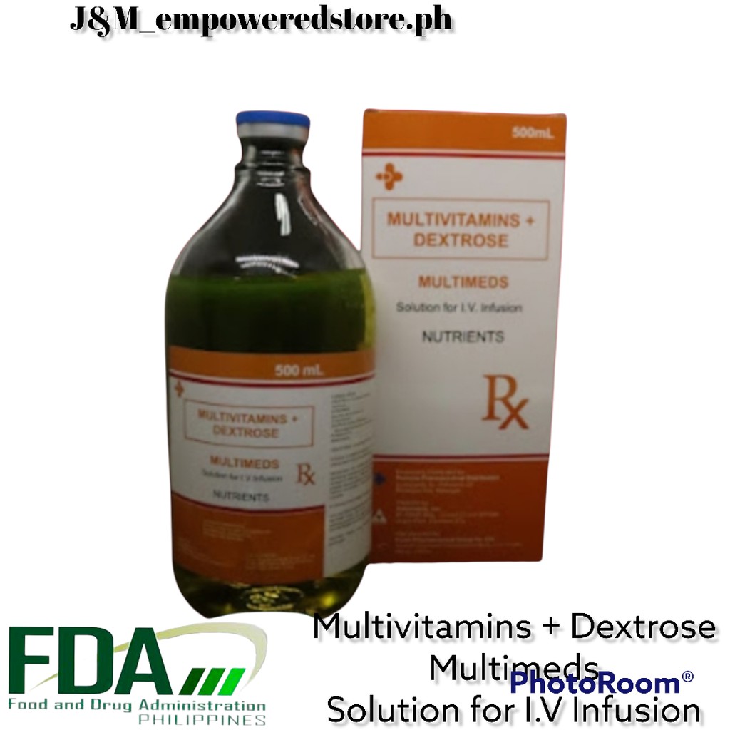 MULTIVITAMINS + DEXTROSE (MULTIMEDS) 500ml Shopee Philippines