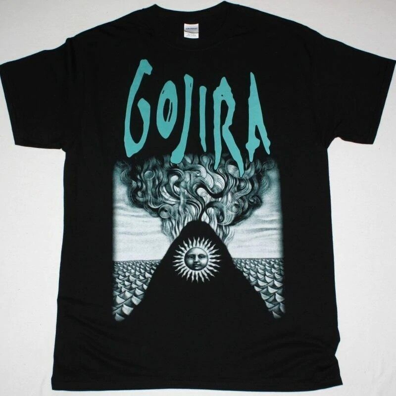 High Quality Gojira Magma Re Men'S Short Round Cotton Gildan T Shirts ...