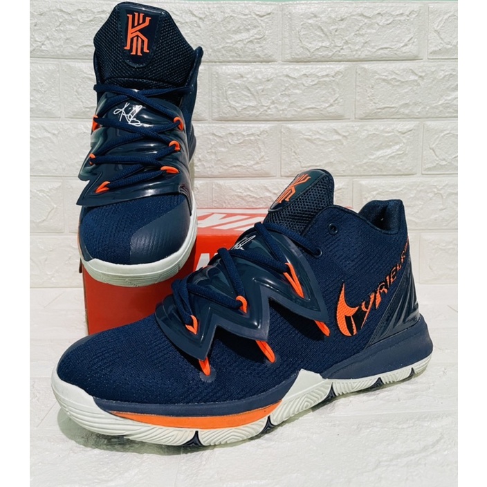 Kyrie 5 sale blue and orange