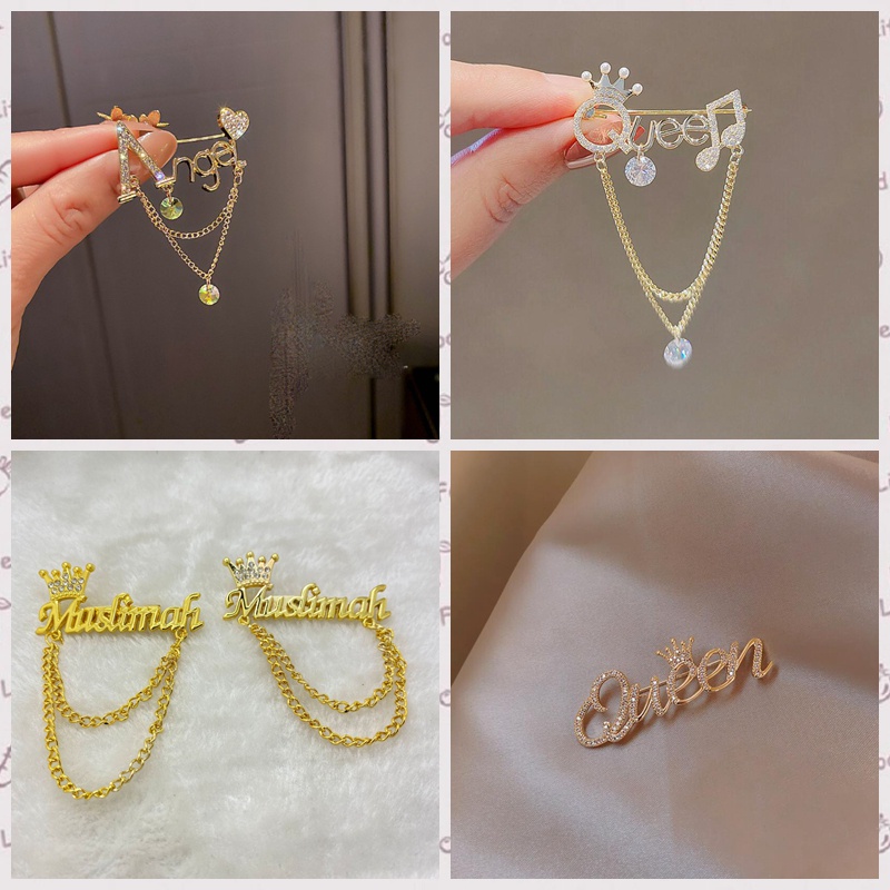 brooch for women fashion Accessories hijab pin tudung pins for women ...