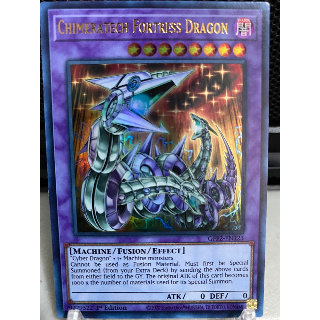Yu-Gi-Oh! Karte 'Borrelend Dragon' - GFP2-EN006, Ultra Rare, 1st Edition