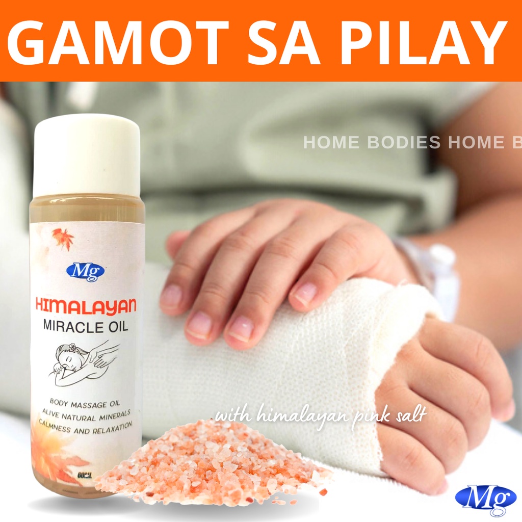 Available [HOMEBODIES] HIMALAYAN MIRACLE OIL with Pink Himalayan Salt