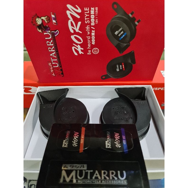 MUTARRU SNAIL LOAD HORN (UNIVERSAL) | Shopee Philippines