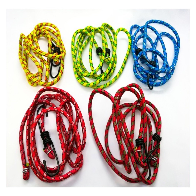 COD DVX Elastic Luggage Rope Bungee Strap Metal Hook Stretchy Braid