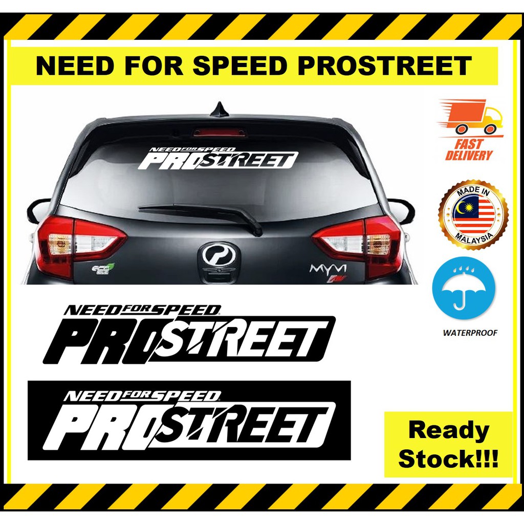 NEED FOR SPEED PROSTREET. JDM. NFS.RACING. Car Sticker. Decal sticker ...