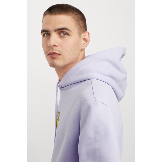 Hoodie H M Simpsons Light Purple Shopee Philippines