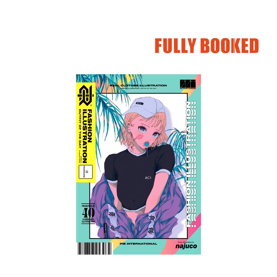 Fashion Illustration Outfit of the Day, Japanese Text Edition