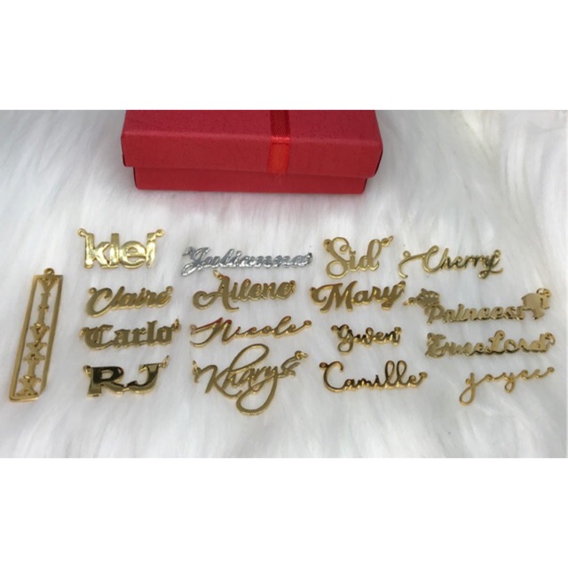 Name pendant only discount