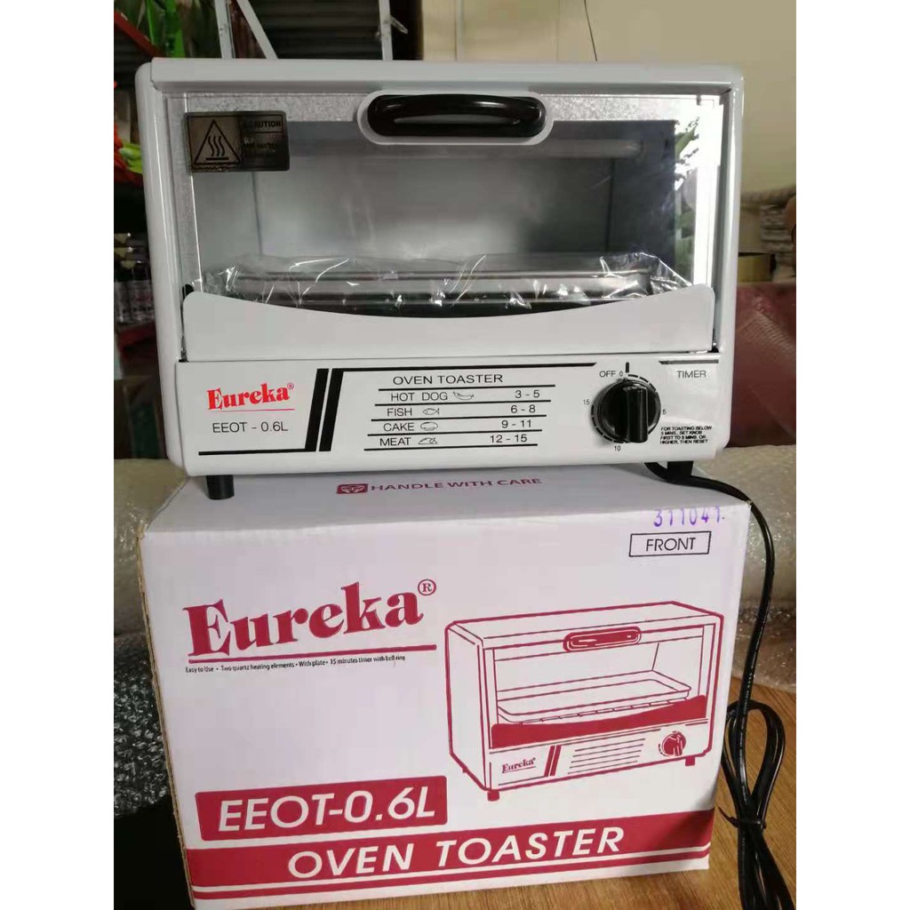 ๑℡ EUREKA OVEN TOASTER EEOT0.6L (white, red, black) Shopee Philippines