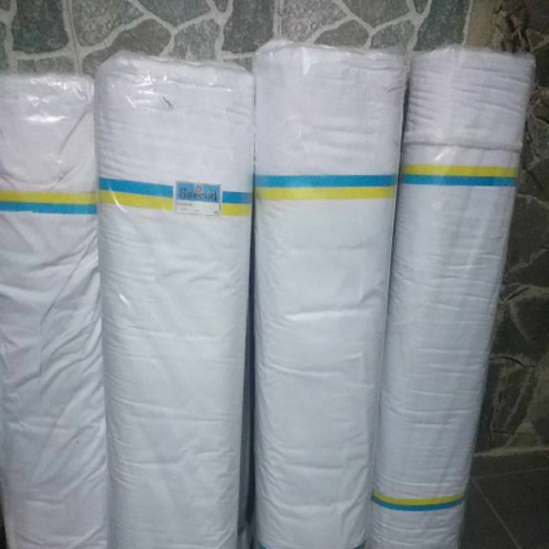 PUTIH White Cloth Width 240cm background Photo Cafean Fabric (1 Meters ...