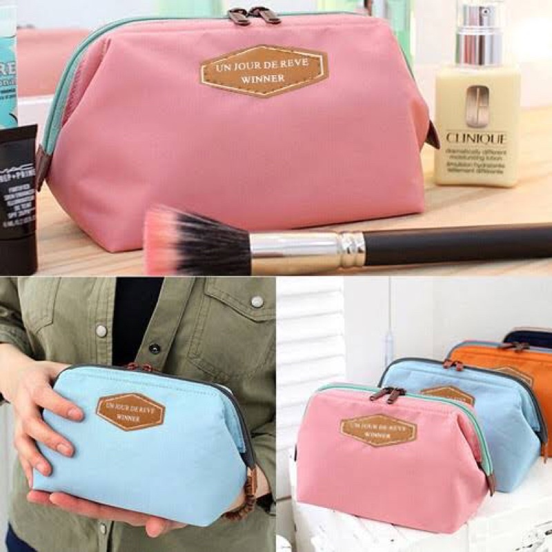 Korean Makeup bag Organizer | Shopee Philippines