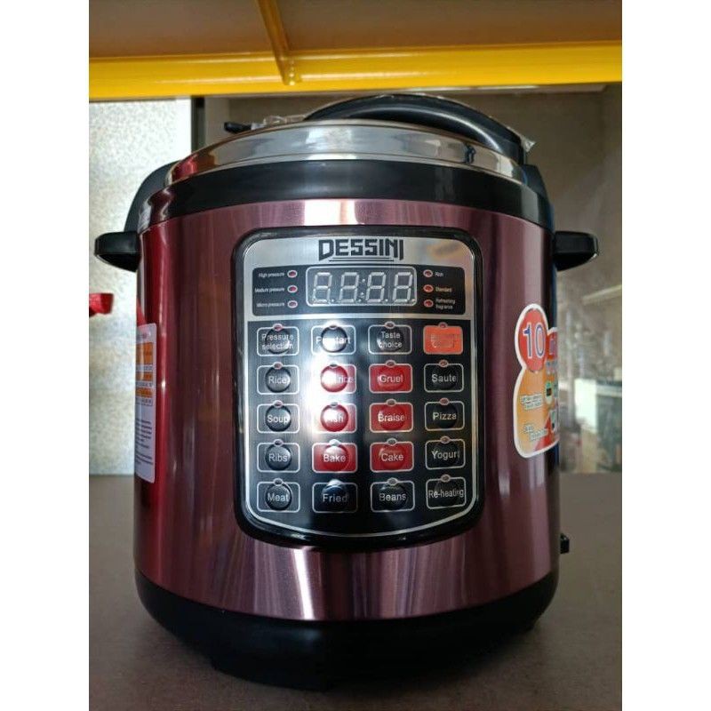 NEW 8L Dessini Pressure Cooker 20 BUTTON Ready Stock! Shopee Philippines