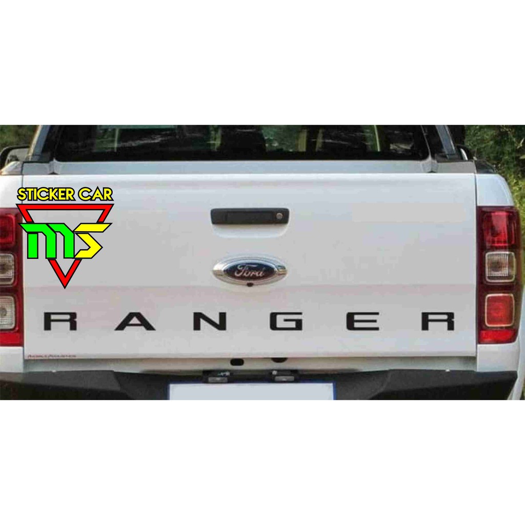 RANGER STICKER FORD RANGER REAR TUB | Shopee Philippines