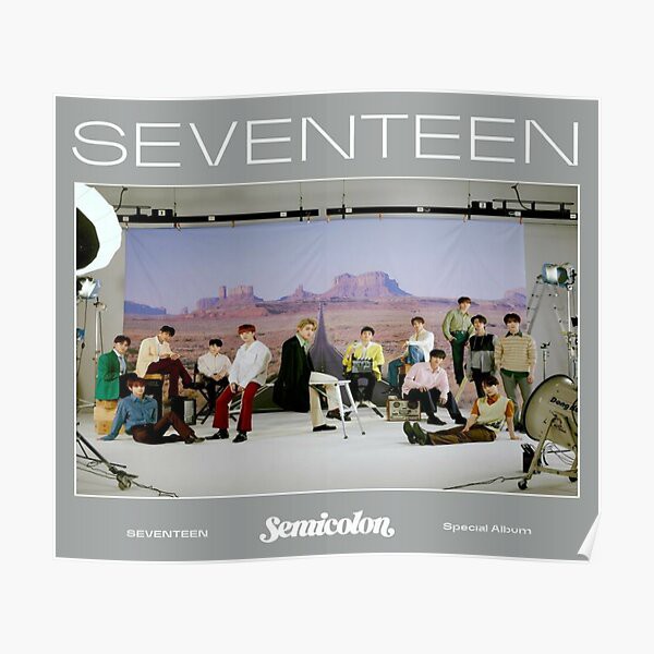 SEVENTEEN[Semicolon] セブチ セミコロン ポスター - アイドル