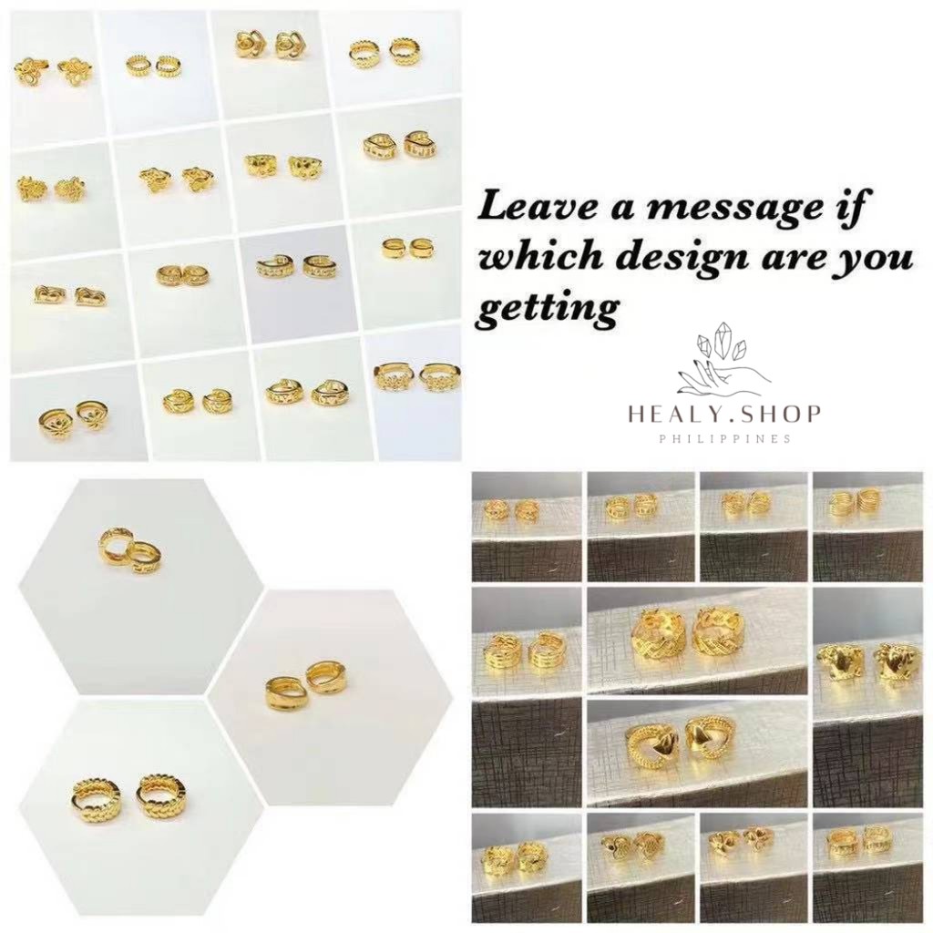 HS 24K GOLD BANGKOK EARRINGS (HIGH QUALITY)(0516) Shopee Philippines