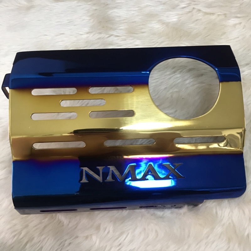 NMAX V1 Engine cover titanium | Shopee Philippines