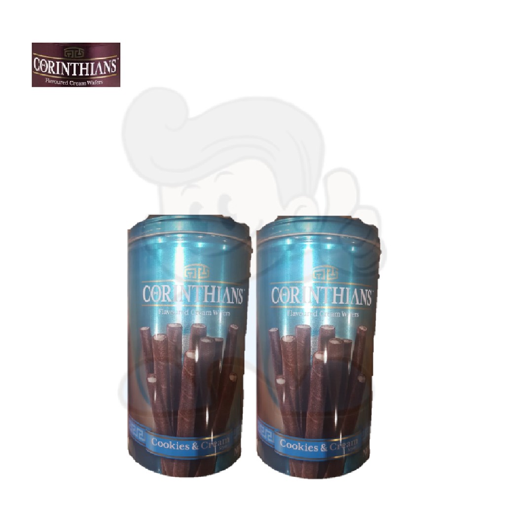 Corinthians Flavored Cream Wafers, Cookies & Cream (2 x 300g) Shopee