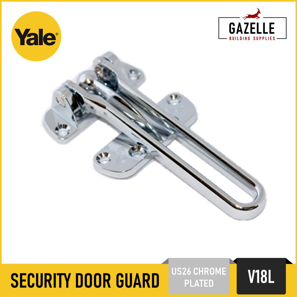 Yale Security Door Guard - V18L | Shopee Philippines